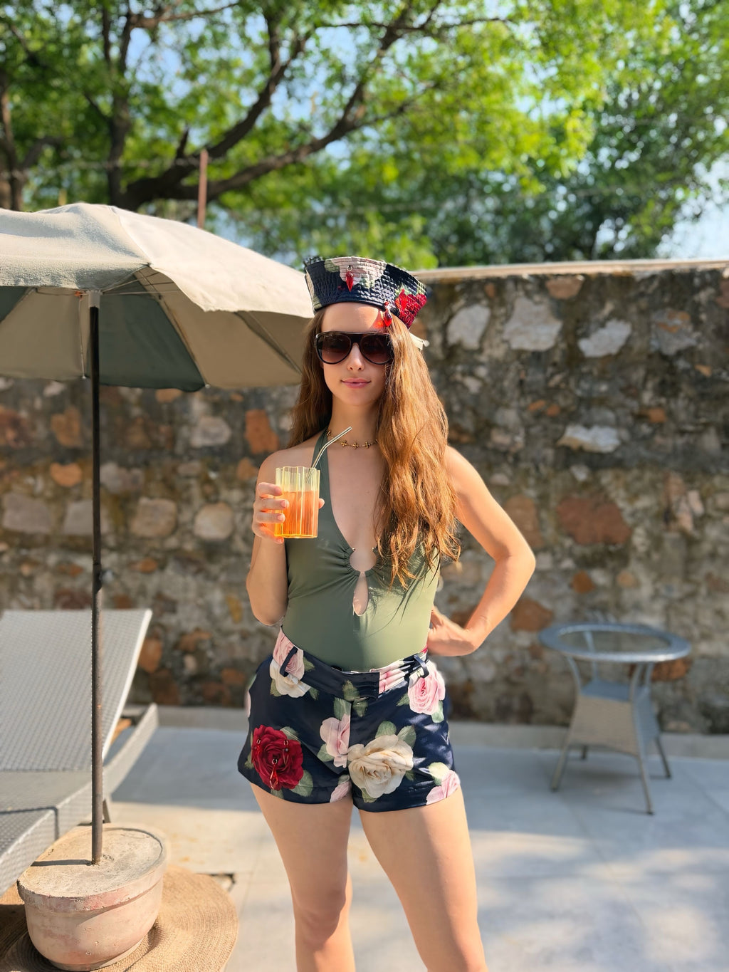 Floral shorts