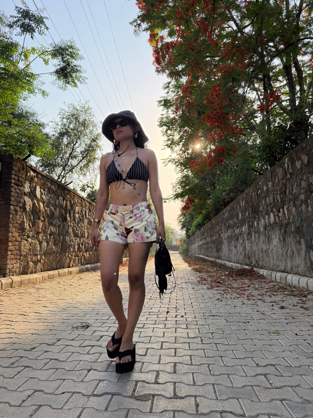 Floral shorts