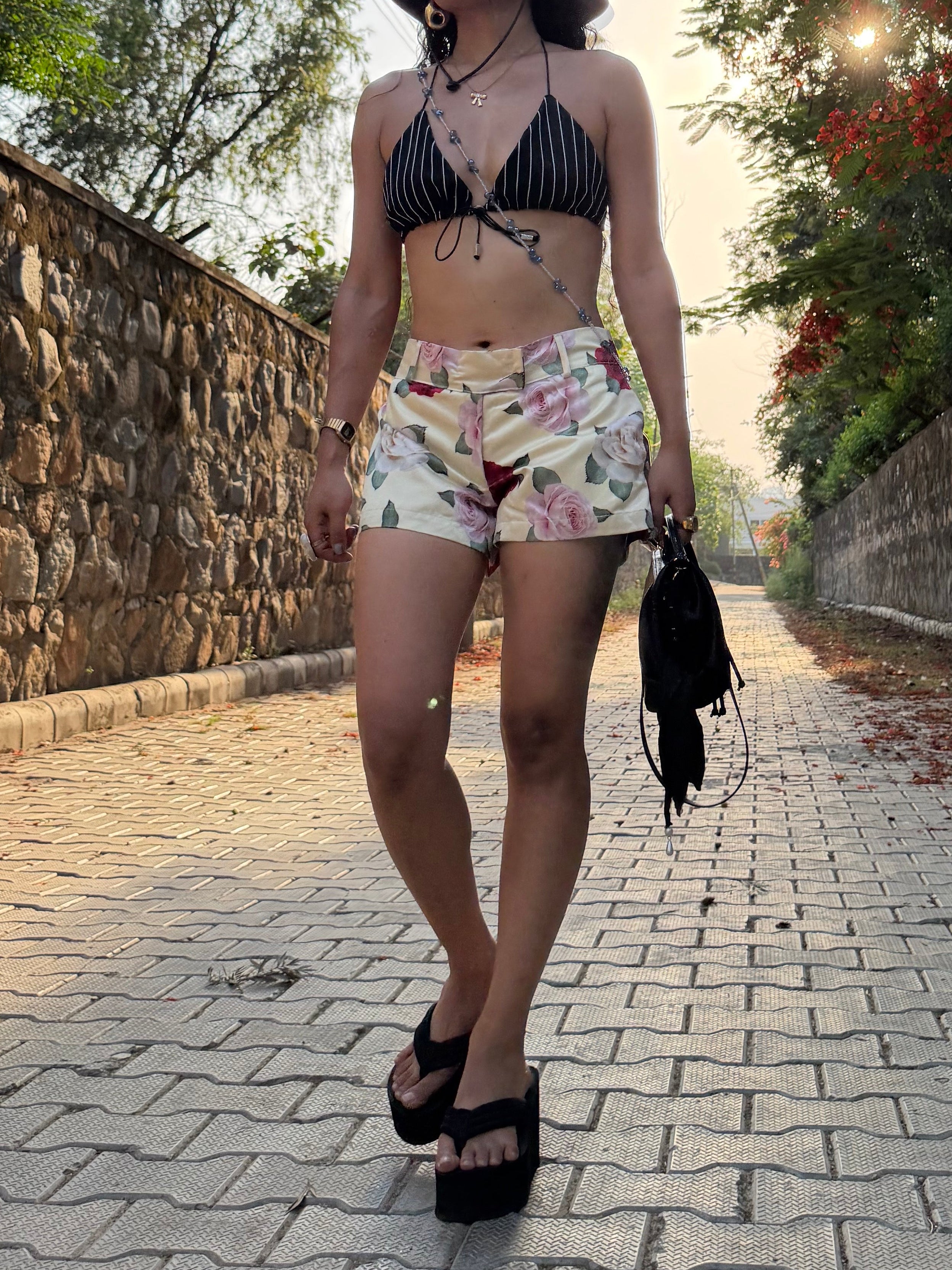 Floral shorts