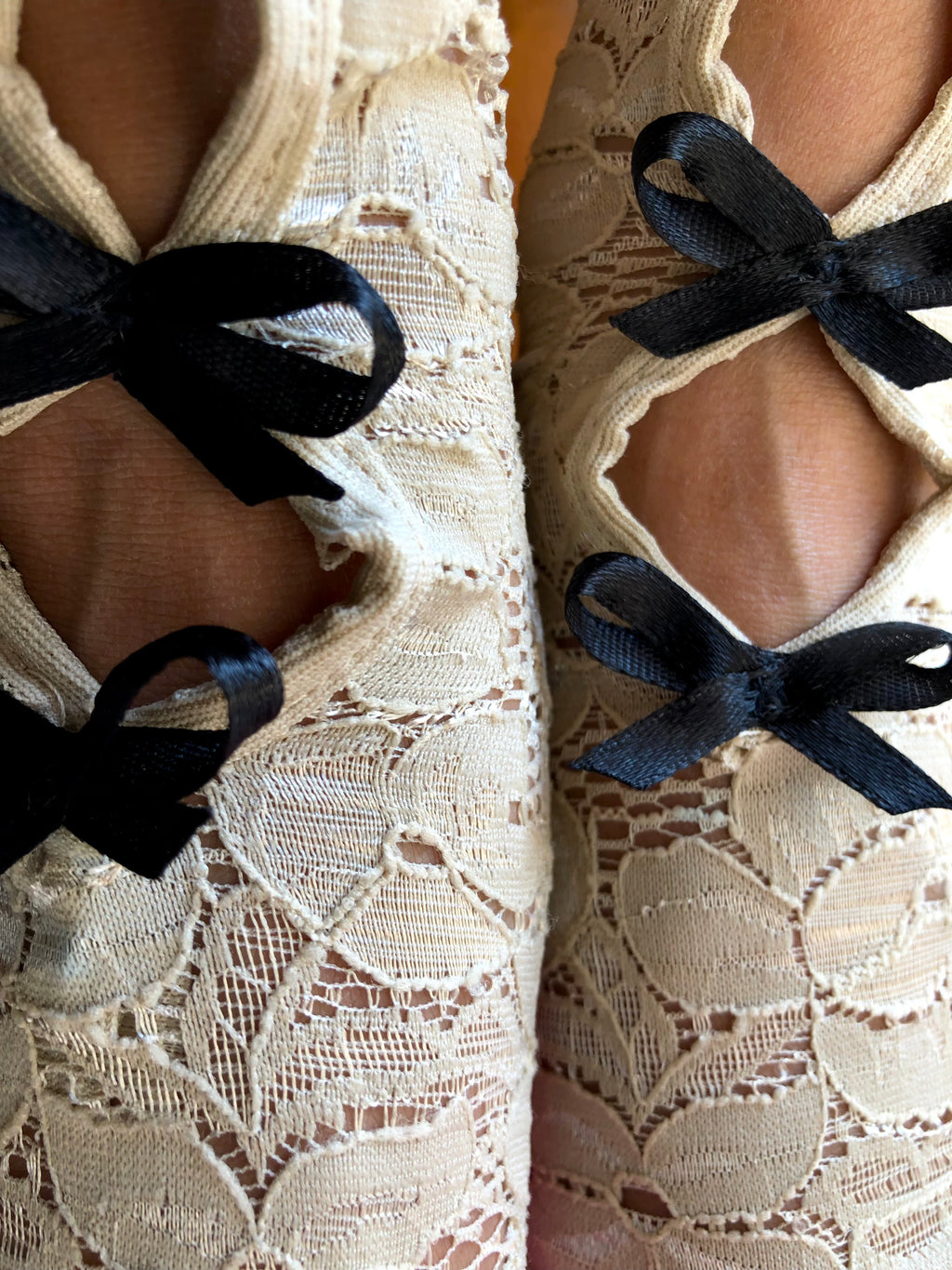 Lace little bow socks