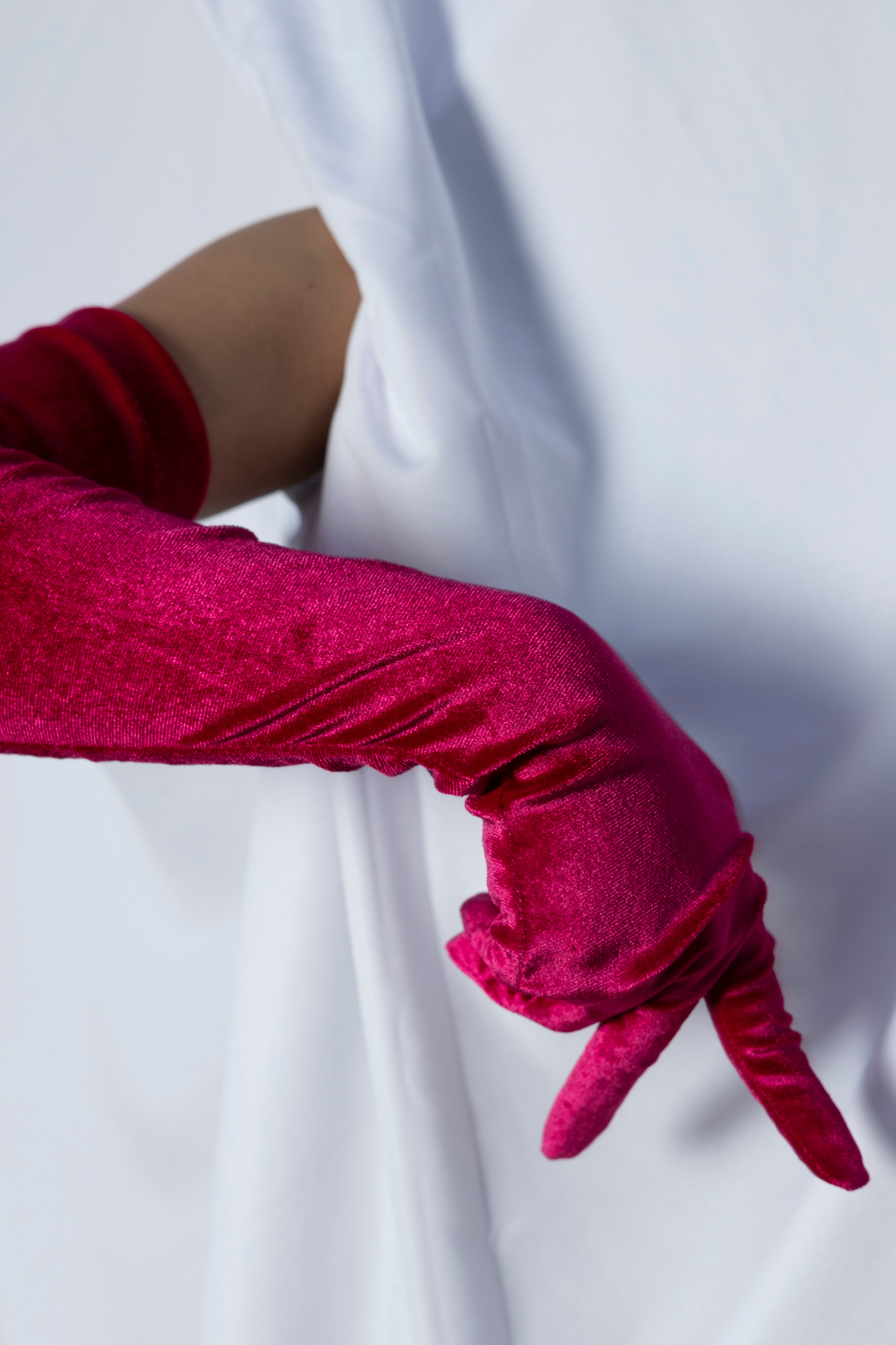 Red Velvet Gloves