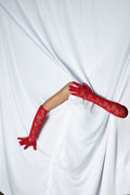 Red Lace Gloves