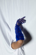 See through Tho its Blue Gloves
